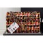 Chanel Wool Tweed Medium Classic Handbag A01112 Orange/Yellow/Black 2023