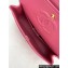 Chanel Wool Tweed Medium Classic Handbag A01112 Pink 2023