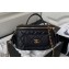 Chanel Grained Shiny Calfskin Clutch with Chain Bag AP3017 Black 2023