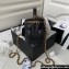 Chanel Grained Shiny Calfskin Clutch with Chain Bag AP3017 Black 2023