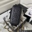 Chanel Grained Shiny Calfskin Clutch with Chain Bag AP3017 Black 2023