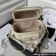 Chanel Grained Shiny Calfskin Clutch with Chain Bag AP3017 White 2023