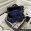 Chanel Grained Shiny Calfskin Clutch with Chain Bag AP3017 Blue 2023