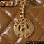 Chanel Shiny Crumpled Calfskin Hobo Handbag AS4322 Brown 2023