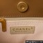 Chanel Shiny Crumpled Calfskin Hobo Handbag AS4322 Brown 2023