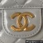 Chanel Shiny Crumpled Calfskin Hobo Handbag AS4322 2023