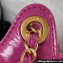 Chanel Shiny Crumpled Calfskin Small Hobo Bag AS4323 Purple 2023