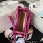 Chanel Shiny Crumpled Calfskin Small Hobo Bag AS4323 Purple 2023