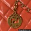 Chanel Shiny Crumpled Calfskin Small Hobo Bag AS4323 Orange 2023