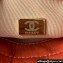 Chanel Shiny Crumpled Calfskin Small Hobo Bag AS4323 Orange 2023