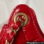 Chanel Shiny Crumpled Calfskin Small Hobo Bag AS4323 Red 2023