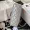 Chanel Shiny Crumpled Calfskin Small Hobo Bag AS4323 Gray 2023