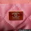 Chanel Shiny Grained Calfskin and Lacquered Metal CHANEL 22 Mini Handbag AS3980 Pink 2023