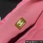 Chanel Velvet Small Hobo Bag AS4323 Pink 2023