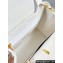 Chanel Shiny Aged Calfskin Mini Shopping Bag AS4416 White 2023
