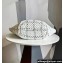 Chanel Shopping Bag in Raffia Effect Braided Tweed AS3786 White 2023