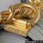 Chanel Grained Shiny Calfskin BOY Flap Bag with Handle A94805 Gray 2023