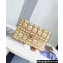Chanel Pearl Evening Bag in Golden-Tone Metal AS4076 2023