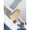 Chanel Pearl Evening Bag in Golden-Tone Metal AS4076 2023