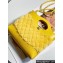 Chanel 31 Tweed Mini Shopping Bag AS4133 Yellow 2023