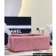 Chanel Strass and Crystal Small Classic Handbag A01116 Pink 2023