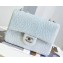 Chanel Strass and Crystal Small Flap Classic Handbag White 2023