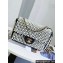 Chanel Pearl Small Classic Handbag Black/Blue 2023