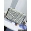 Chanel Pearl Small Classic Handbag Black/Blue 2023