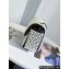 Chanel Pearl Small Classic Handbag Black/Blue 2023