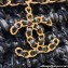 Chanel Small Shopping Bag in Crochet, Mixed Fibers, Calfskin AS3689 Black 2023