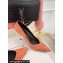 Balmain Heel 10.5cm Ruby stilettos Pumps Suede Pink with monogram 2023