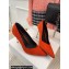 Balmain Heel 10.5cm Ruby stilettos Pumps Suede Red with monogram 2023