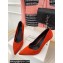 Balmain Heel 10.5cm Ruby stilettos Pumps Suede Red with monogram 2023