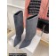 Balmain Heel 10.5cm Suede ankle boots Gray 2023