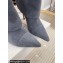 Balmain Heel 10.5cm Suede ankle boots Gray 2023