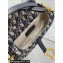 Dior Mini Saddle Bag with Strap in Blue Oblique Jacquard 2023