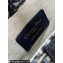Dior Mini Saddle Bag with Strap in Blue Oblique Jacquard 2023