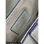 Dior Mini Saddle Bag with Strap in Grained Calfskin Ethereal Green 2023