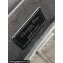 Dior Mini Saddle Bag with Strap in Black Smooth Calfskin 2023