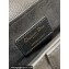 Dior Mini Saddle Bag with Strap in Grained Calfskin Black 2023