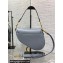 Dior Saddle Bag with Strap in Grained Calfskin Gray 2023