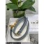 Dior Saddle Bag with Strap in Grained Calfskin Gray 2023