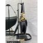 Dior Saddle Bag with Strap in Black Smooth Calfskin 2023