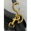Dior Saddle Bag with Strap in Black Smooth Calfskin 2023