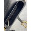 Dior Saddle Bag with Strap in Black Smooth Calfskin 2023