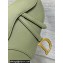 Dior Saddle Bag with Strap in Grained Calfskin Ethereal Green 2023