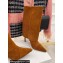 Balmain Heel 10.5cm Suede ankle boots Brown 2023