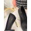 Balmain Heel 10.5cm Ruby stilettos Pumps Calfskin Black with monogram 2023