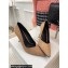 Balmain Heel 10.5cm Ruby stilettos Pumps Suede Nude with monogram 2023