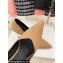 Balmain Heel 10.5cm Ruby stilettos Pumps Suede Nude with monogram 2023